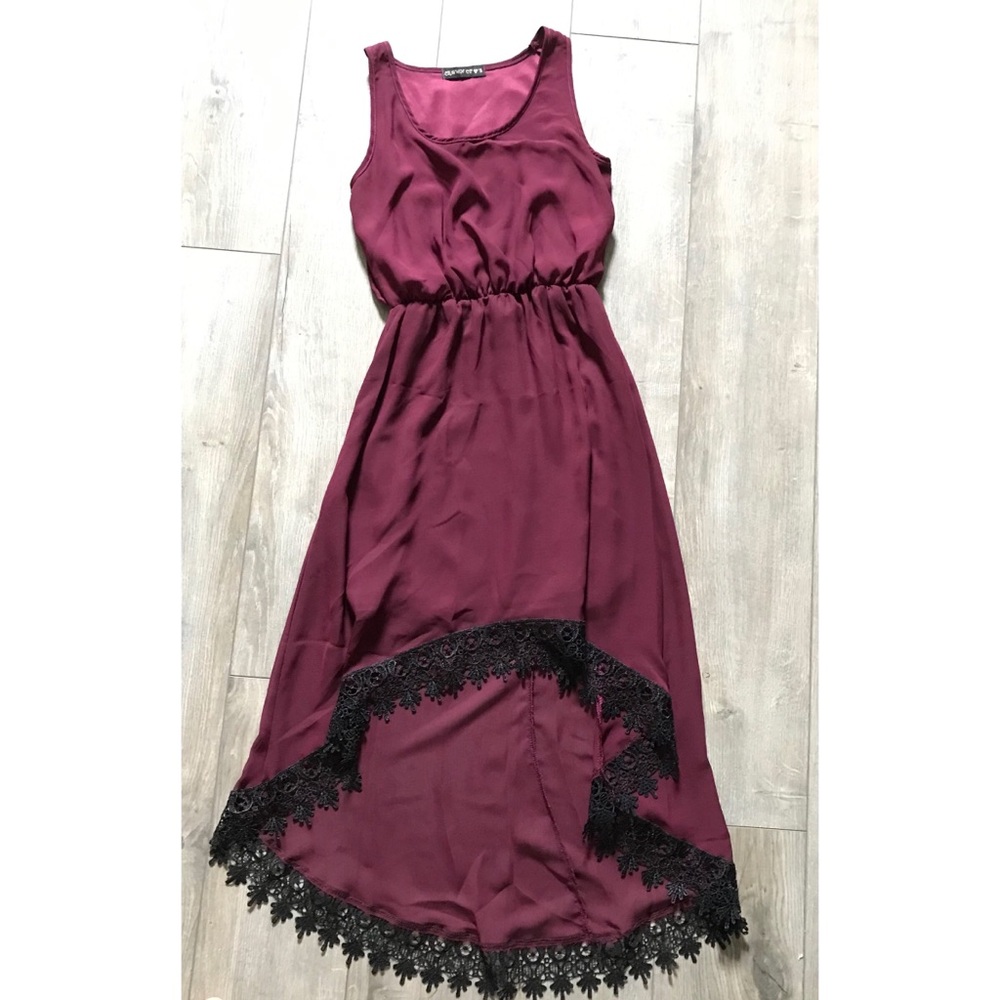 Wine Red Evening Dress!